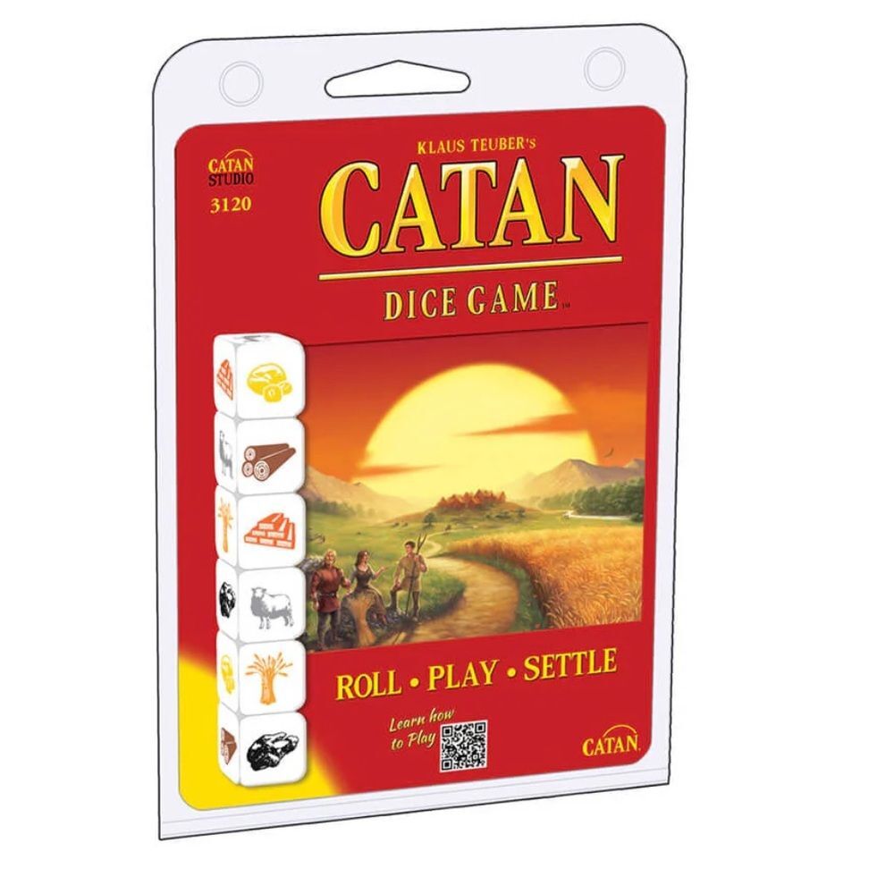 Catan Dice Game- Roll Write Settle